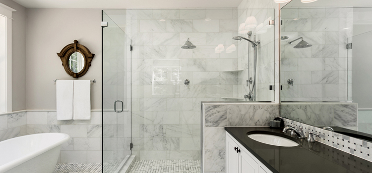 bathroom shower door installation in Boynton Beach